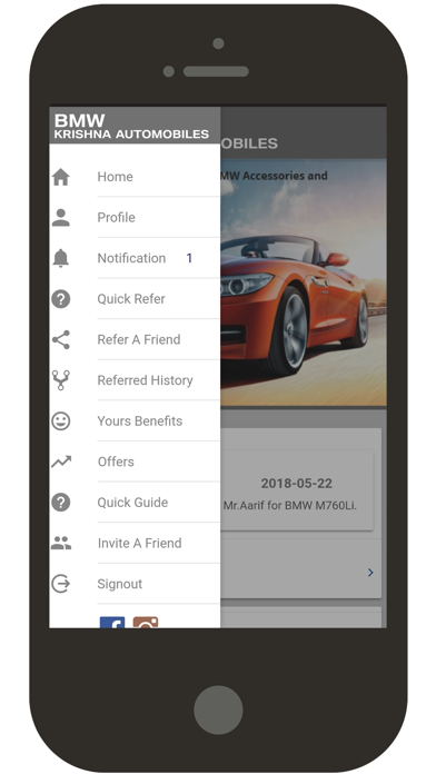 How to cancel & delete Krishna Automobile Referral from iphone & ipad 4