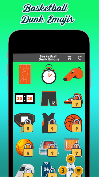 Basketball Dunk Emojis screenshot 2