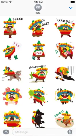 Game screenshot Cheerful Mexican Sticker mod apk