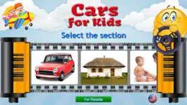 Game screenshot Cars for Kids Sound Flashcards mod apk