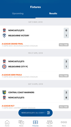 Newcastle Jets Official App