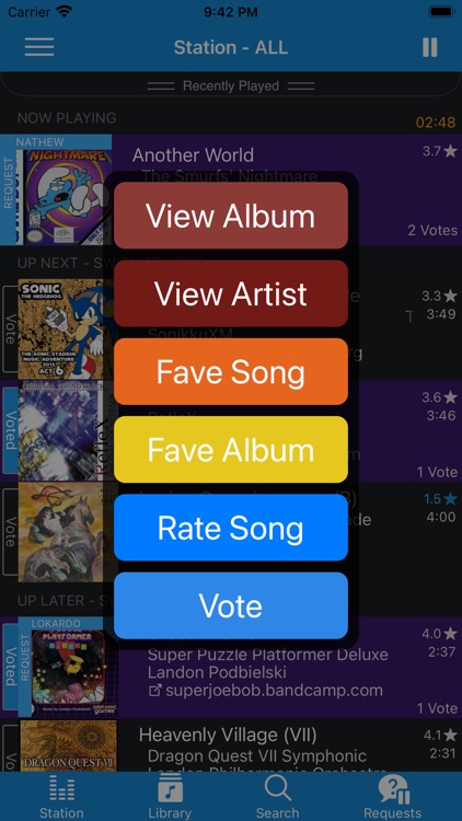 iRainwave Player