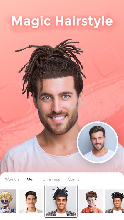 illus: Cartoon Face&Hair Salon screenshot-4