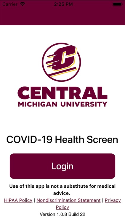 CMICH Healthscreen