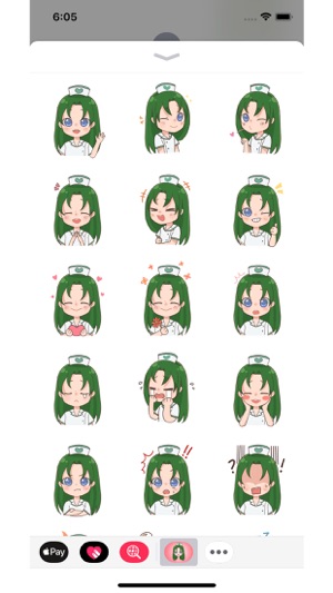 Nurse Mori Anime Stickers(圖3)-速報App