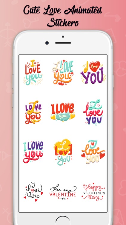 Animated Love Stickers!