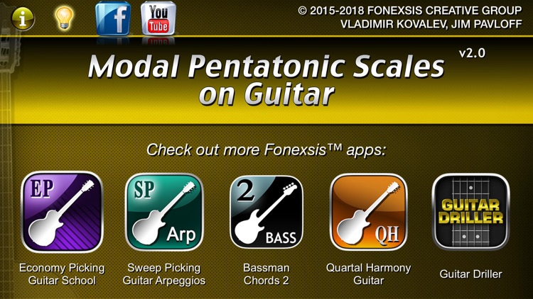Guitar Modal Pentatonic Scales screenshot-7