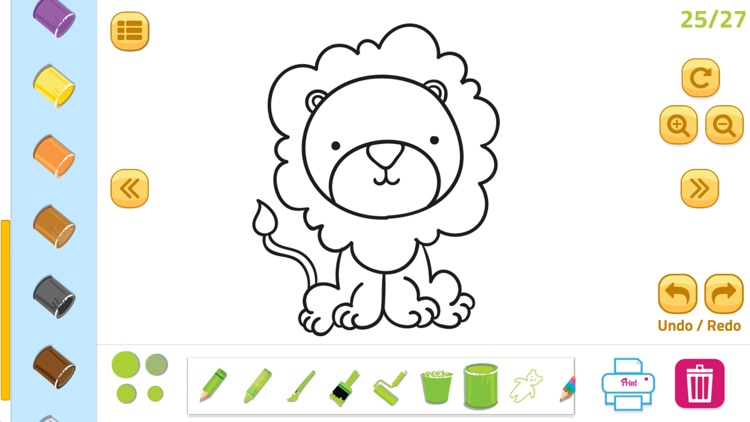 Drawing & Coloring Animal Book screenshot-8