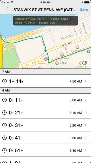 Transit Tracker - Pittsburgh(圖1)-速報App