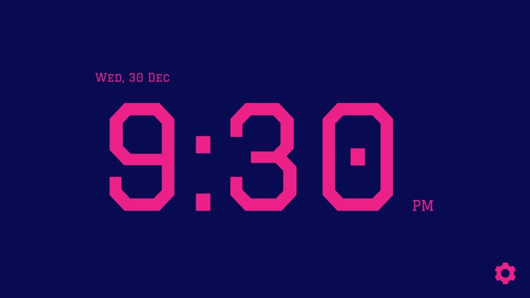 Digital Clock: Big LED Alarm