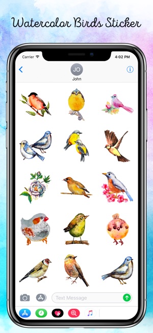 Watercolor Beautiful Birds(圖1)-速報App