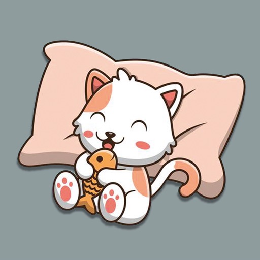Cute Home Cat Stickers icon
