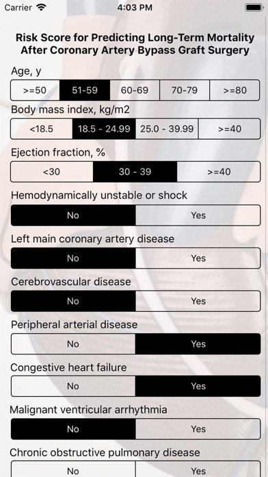 CABG Riskのおすすめ画像1