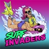 Surf Invaders Stickers
