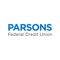 Parsons Federal Credit Union’s Free Mobile Banking Application - optimized for iPhone and iPad devices