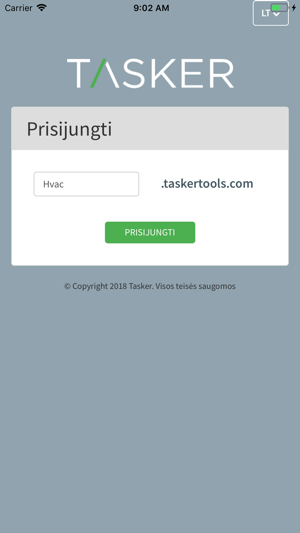 Tasker FSM Customer Portal App