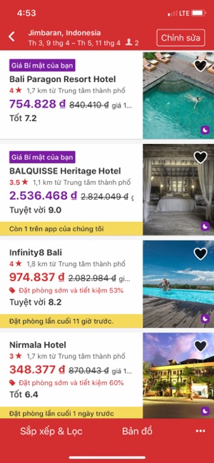 Hotels.com: Đặt khách sạn