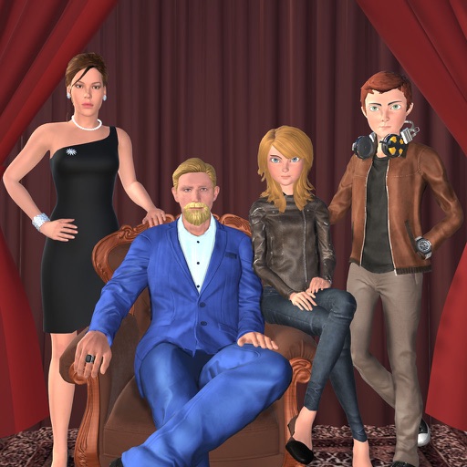 Virtual Billionaire Dad Family Icon