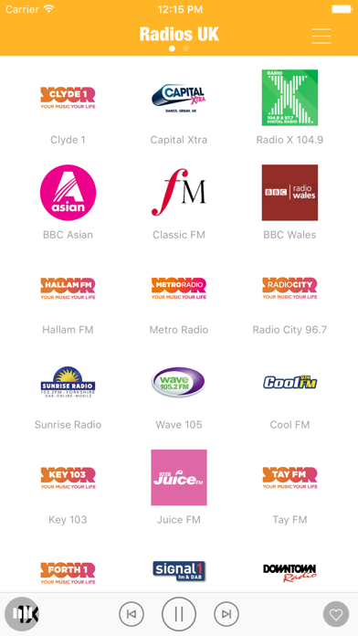Radios UK FM Pro British Radio screenshot 3