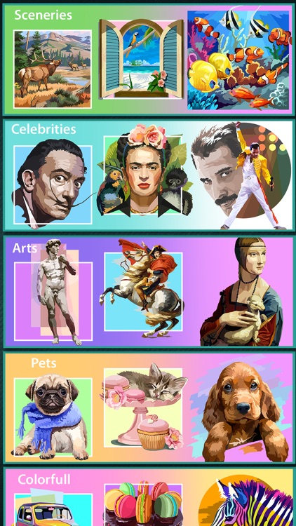 Color by Number: Jigsaw puzzle