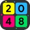 2048 Tiles is played on a grid, with numbered tiles that slide smoothly when a player moves them by swiping up, down, left or right