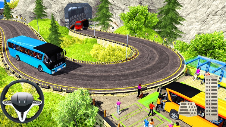 Mountain Bus Driving Simulator