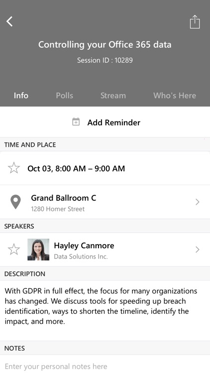 MSFT Events