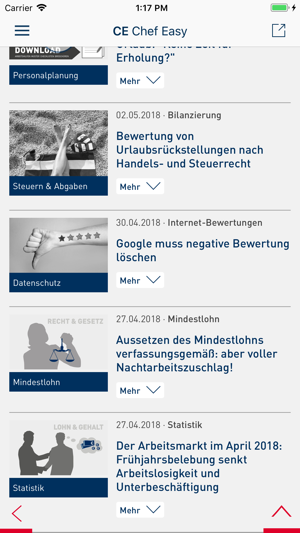 CE Chef easy: Für Arbeitgeber(圖4)-速報App