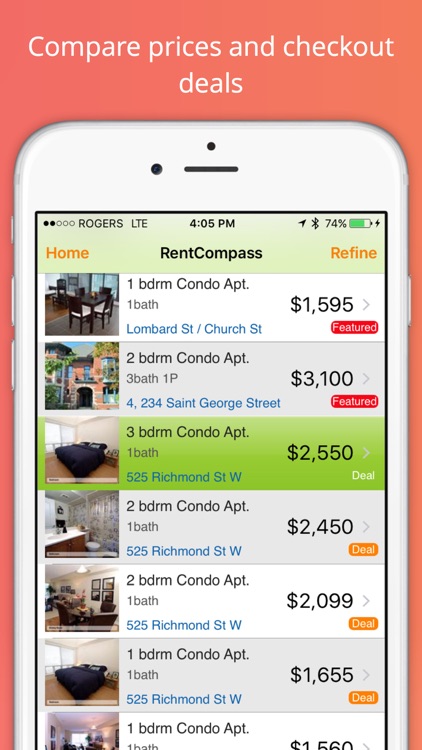 Rent Compass Apartment Finder screenshot-1