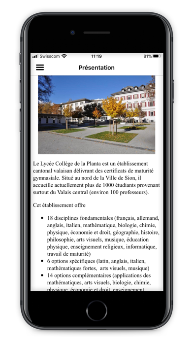 How to cancel & delete Lycée Collège Planta from iphone & ipad 3