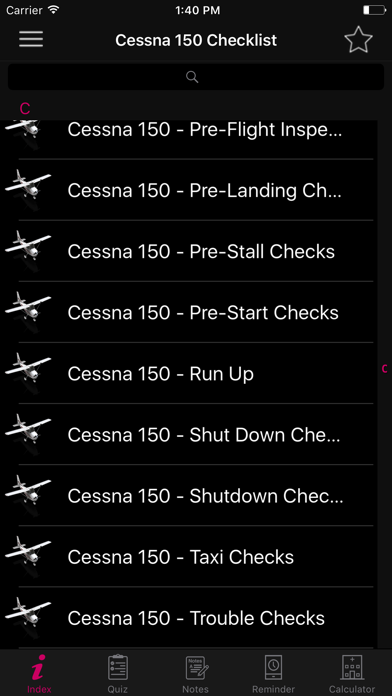 Cessna 150 Checklist screenshot 3
