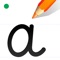 Learn to write the correct letters, numbers and words in the UK education approved plain and cursive fonts