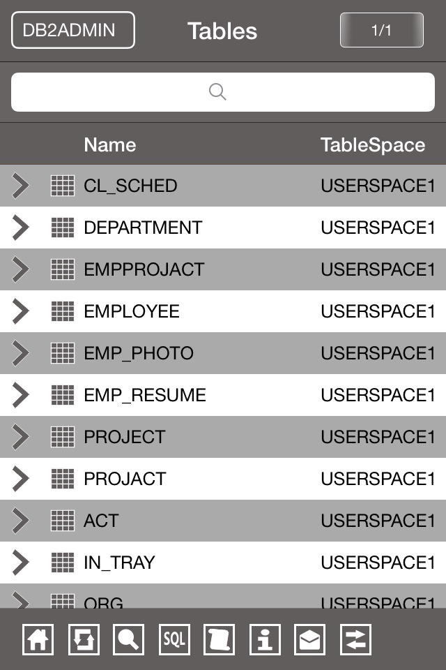 iDB2Prog - DB2 Database Client screenshot 2
