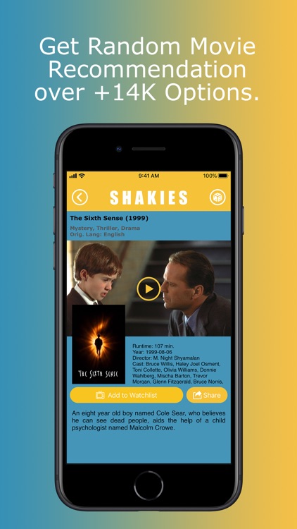 Shakies: Shake for Movies screenshot-5