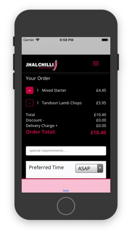 Jhal Chilli Indian Takeaway