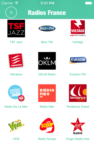 Radios France Radio French FM screenshot 4