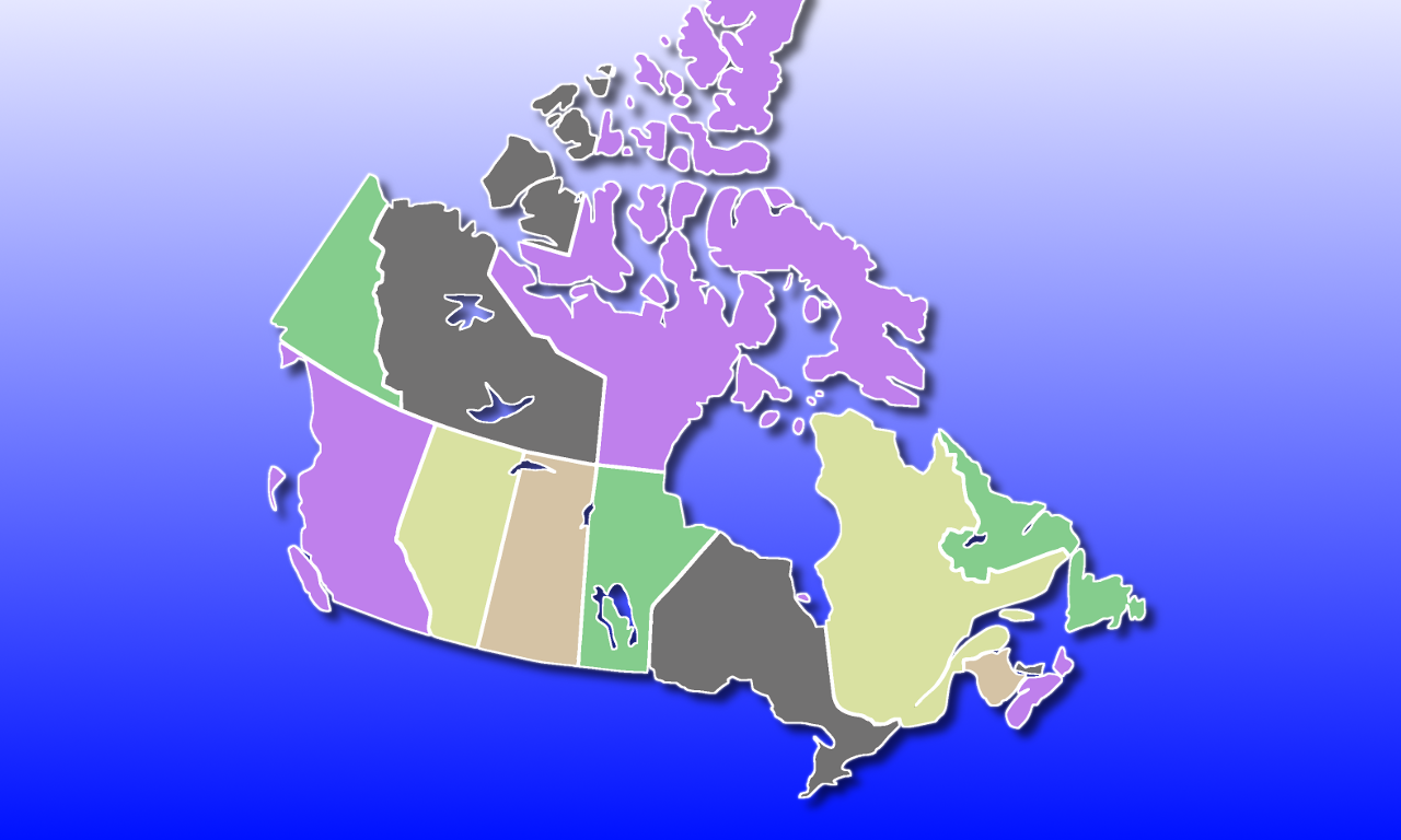 Canada Map Quiz: Education Ed.
