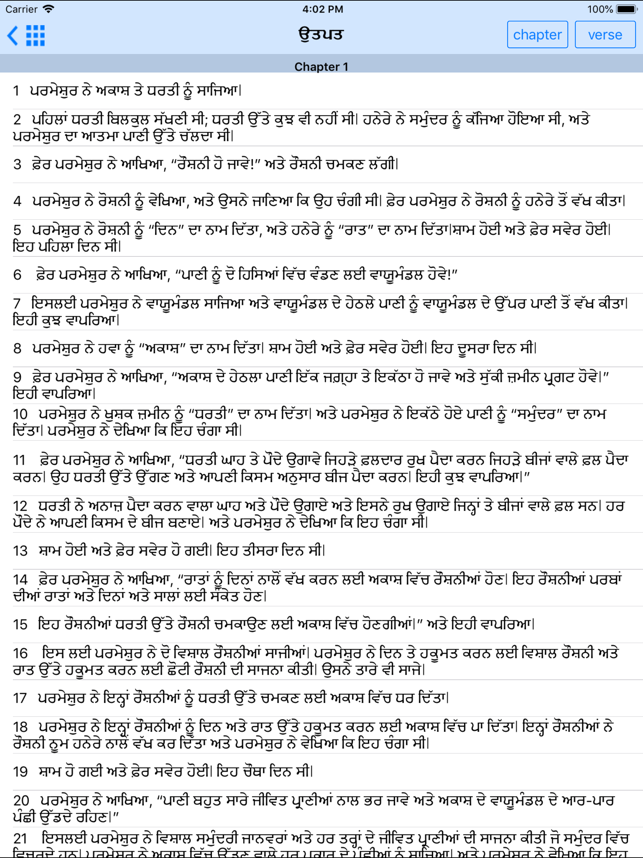 Punjabi Bible Offline for iPad(圖2)-速報App