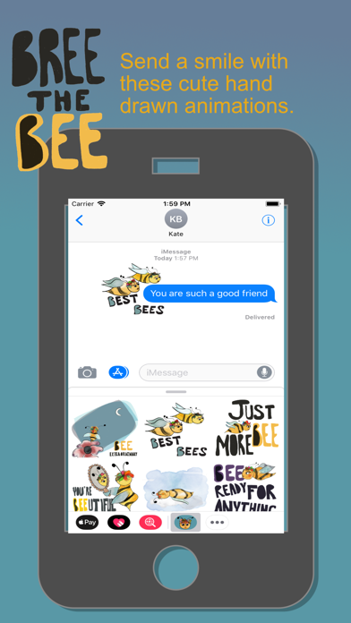 How to cancel & delete Bree the Bee Sticker Pack from iphone & ipad 2