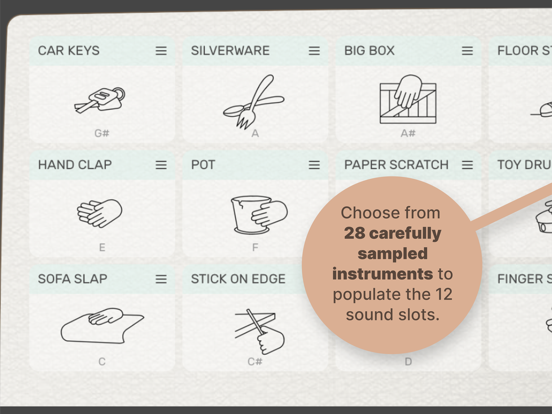 Ting - Percussion Instrument Screenshots