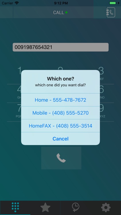 Hello Card Dialer screenshot-4
