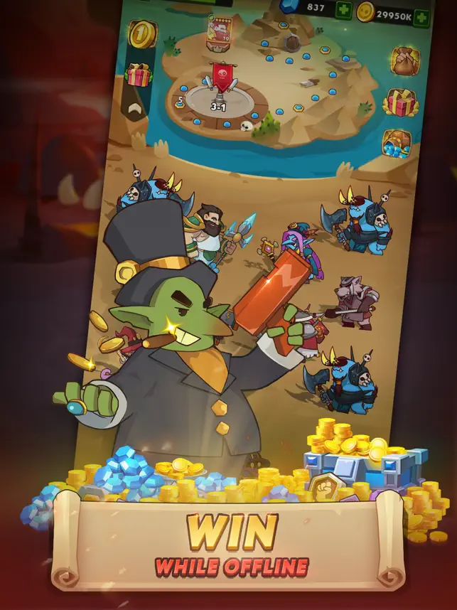Snímek obrazovky 3 Maxheroes: Afk RPG Idle Game iphone