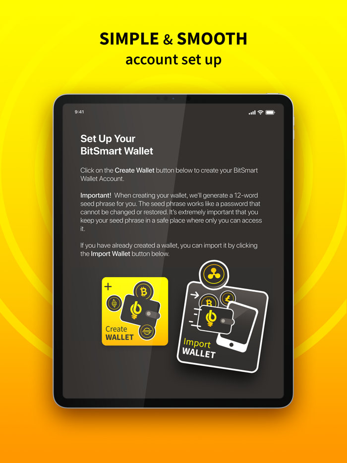 BitSmart Bitcoin wallet app