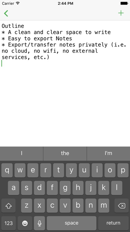 Note Simple
