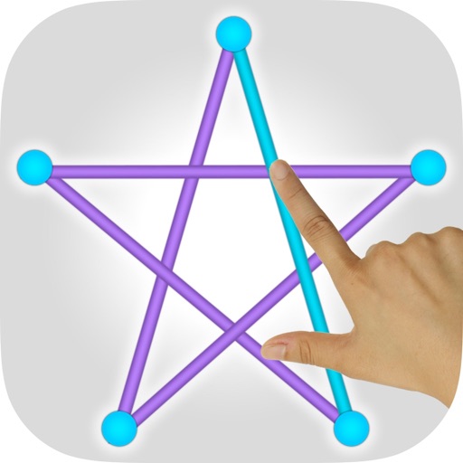 One Touch Draw - Brain Teaser Icon