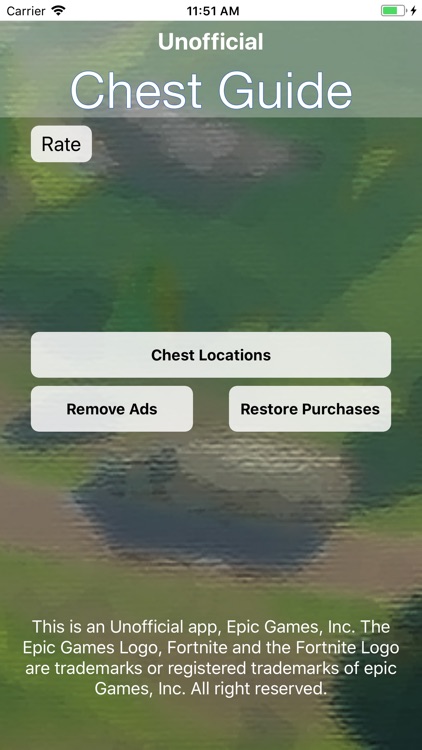 Chest Map For Fortnite