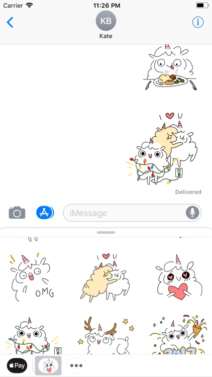 Fluffcorn Animated Stickers screenshot-3