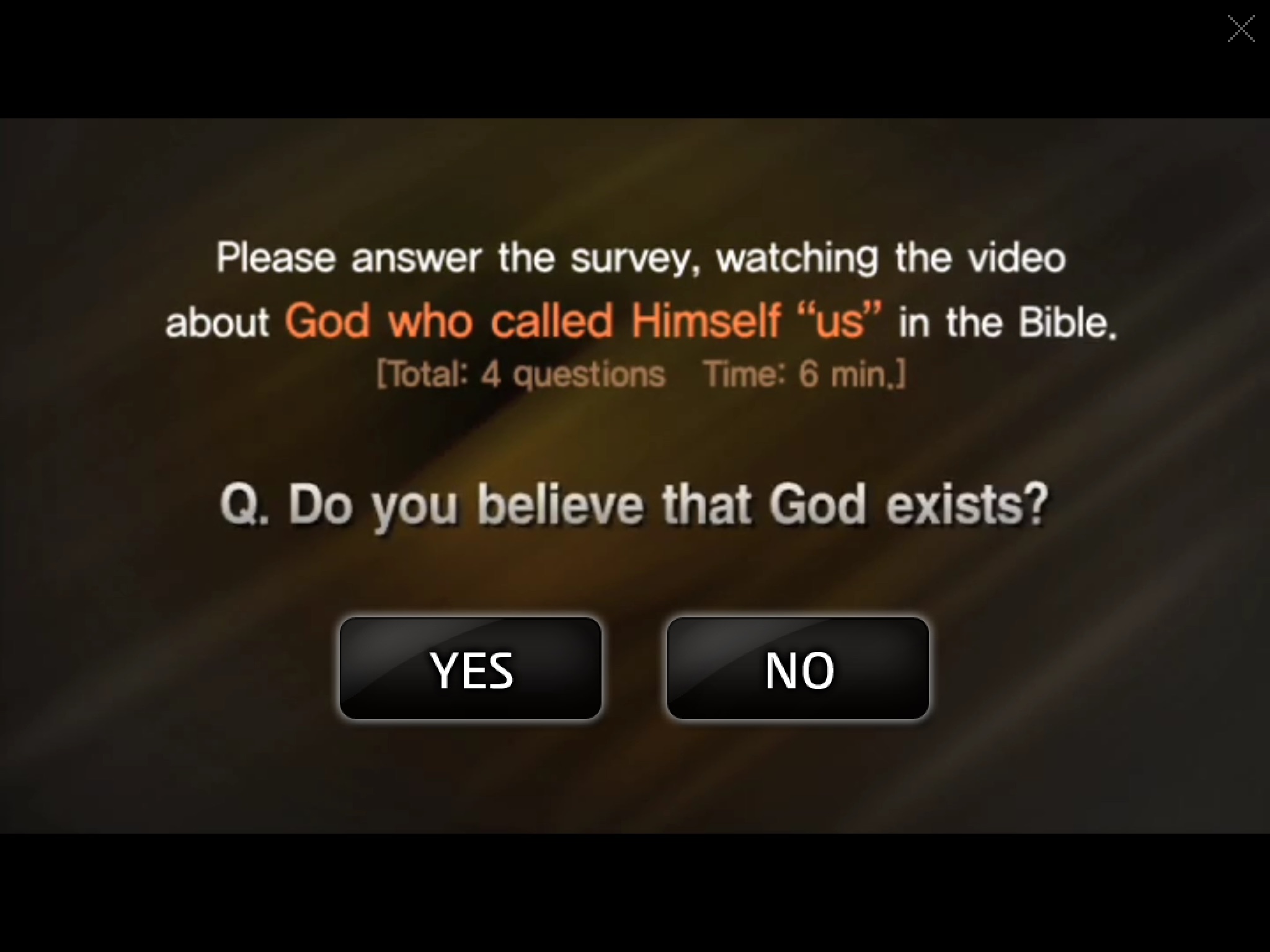 Church of God BibleVideoSurvey screenshot 4