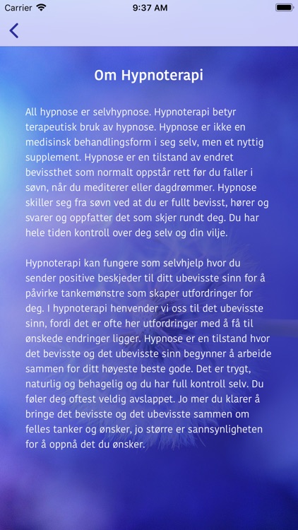 Lindre hodepine - hypnoterapi screenshot-4