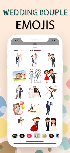 Wedding Couple Emojis(圖3)-速報App